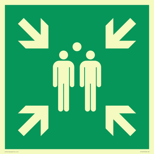 SY14219: Fire assembly point symbol