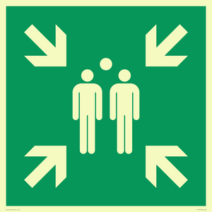 SY14219: Fire assembly point symbol