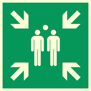SY14219: Fire assembly point symbol
