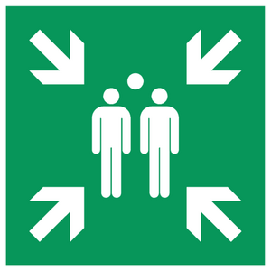 SY14219: Fire assembly point symbol
