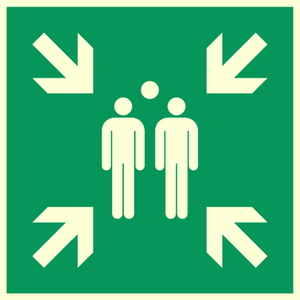 SY14219: Fire assembly point symbol
