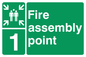 SY5761: Fire Assembly Point 1 - replaces SY475(1)