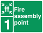 SY5761: Fire Assembly Point 1 - replaces SY475(1)