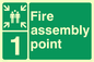 SY5761: Fire Assembly Point 1 - replaces SY475(1)