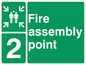 SY5762: Fire Assembly Point 2 - replaces SY475(2)