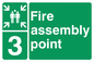 SY5763: Fire Assembly Point 3 - replaces SY475(3)