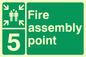 SY5765: Fire Assembly Point 5 - replaces SY475(5)
