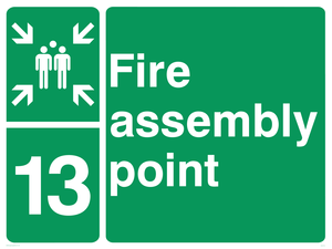 SY5773: Fire Assembly Point 13