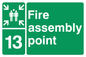 SY5773: Fire Assembly Point 13