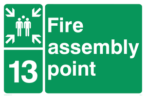 SY5773: Fire Assembly Point 13