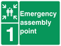 SY5776: Emergency Assembly Point 1 - Replaces SY476(1)