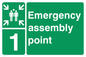 SY5776: Emergency Assembly Point 1 - Replaces SY476(1)