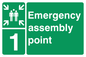 SY5776: Emergency Assembly Point 1 - Replaces SY476(1)