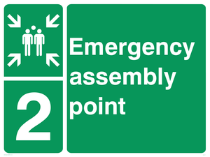 SY5777: Emergency Assembly Point 2 - Replaces SY476(2)