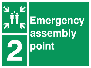 SY5777: Emergency Assembly Point 2 - Replaces SY476(2)
