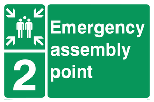SY5777: Emergency Assembly Point 2 - Replaces SY476(2)