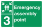 SY5778: Emergency Assembly Point 3 - Replaces SY476(3)