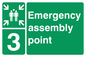 SY5778: Emergency Assembly Point 3 - Replaces SY476(3)