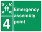 SY5779: Emergency Assembly Point 4 - Replaces SY476(4)