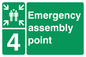 SY5779: Emergency Assembly Point 4 - Replaces SY476(4)