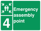 SY5779: Emergency Assembly Point 4 - Replaces SY476(4)
