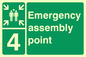 SY5779: Emergency Assembly Point 4 - Replaces SY476(4)