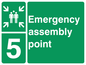 SY5780: Emergency Assembly Point 5 - Replaces SY476(5)