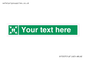 SY7207: Custom sign safe condition evacuation assembly point