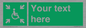 SY7208: Custom sign safe condition evacuation temporary refuge