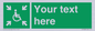 SY7208: Custom sign safe condition evacuation temporary refuge