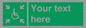 SY7208: Custom sign safe condition evacuation temporary refuge