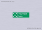 SY7208: Custom sign safe condition evacuation temporary refuge