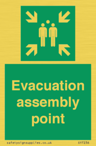 SY7236: Evacuation assembly point