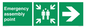 SY7923: Emergency assembly point directional Right arrow