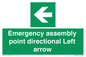 SY7927: Emergency assembly point directional Left arrow