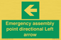 SY7927: Emergency assembly point directional Left arrow