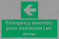 SY7927: Emergency assembly point directional Left arrow