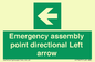 SY7927: Emergency assembly point directional Left arrow