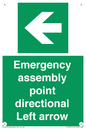 SY7927: Emergency assembly point directional Left arrow