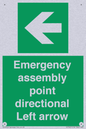 SY7927: Emergency assembly point directional Left arrow