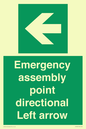 SY7927: Emergency assembly point directional Left arrow