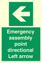SY7927: Emergency assembly point directional Left arrow