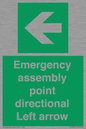 SY7927: Emergency assembly point directional Left arrow
