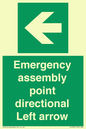 SY7927: Emergency assembly point directional Left arrow