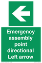 SY7927: Emergency assembly point directional Left arrow