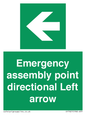 SY7927: Emergency assembly point directional Left arrow