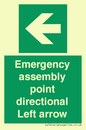 SY7927: Emergency assembly point directional Left arrow