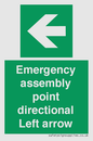 SY7927: Emergency assembly point directional Left arrow