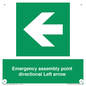 SY7927: Emergency assembly point directional Left arrow