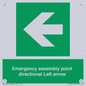 SY7927: Emergency assembly point directional Left arrow